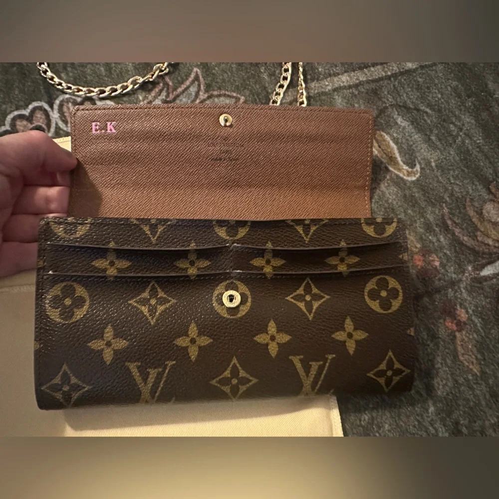 Louis Vuitton Porte Monnaie Monogram Pochette Credit Long Wallet